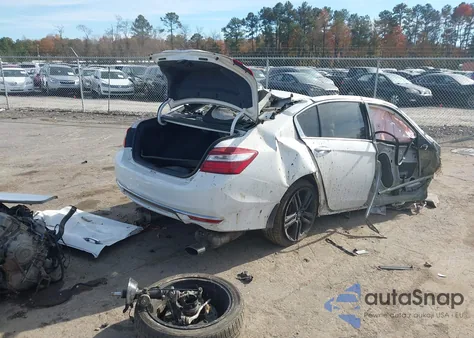 2017 Honda Accord Sport from USA, damaged, VIN 1HGCR2F54HA007803